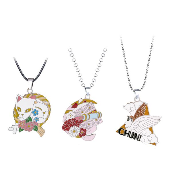 не kimetsu нет yaiba ожерелье demon slayer подвеска cat металл цепи choker женщины ожерелья шарма подарки ювелирные collares, Silver
не kimetsu нет yaiba ожерелье demon slayer подвеска cat металл цепи choker женщины ожерелья шарма подарки ювелирные collares, Silver