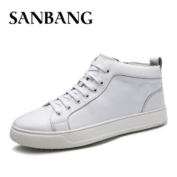 genuine leather men waterproof shoes men casual sneakers fashion ankle boots for high winter shoes size 38-43 ex5, Black
genuine leather men waterproof shoes men casual sneakers fashion ankle boots for high winter shoes size 38-43 ex5, Black