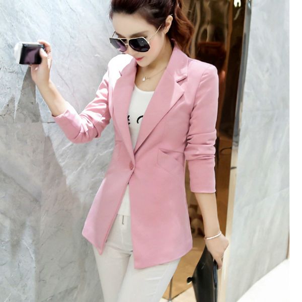 new fashion women blazer jacket suit casual black coat single button slim outerwear woman blaser feminino female -3xl, White;black
new fashion women blazer jacket suit casual black coat single button slim outerwear woman blaser feminino female -3xl, White;black