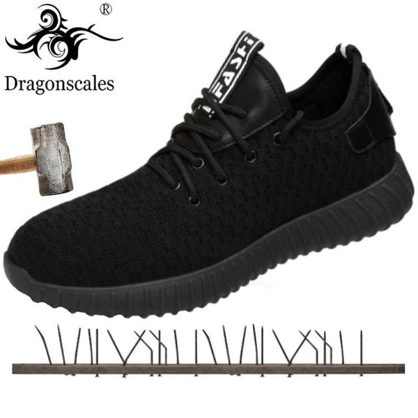 summer men's mesh work safety shoes lightweight comfortable non-slip wear breathable puncture men's shoes, Black
summer men's mesh work safety shoes lightweight comfortable non-slip wear breathable puncture men's shoes, Black