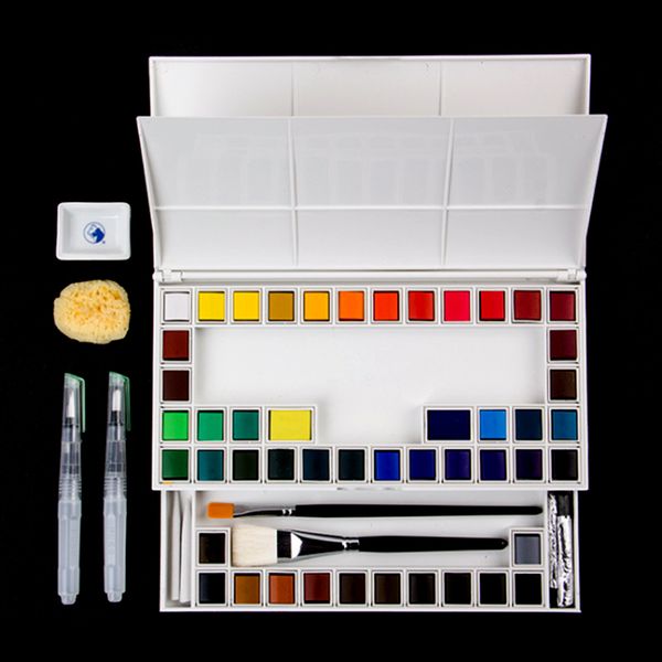 48 color solid watercolor paint art painting office school supplies portable water color set artist painting
48 color solid watercolor paint art painting office school supplies portable water color set artist painting