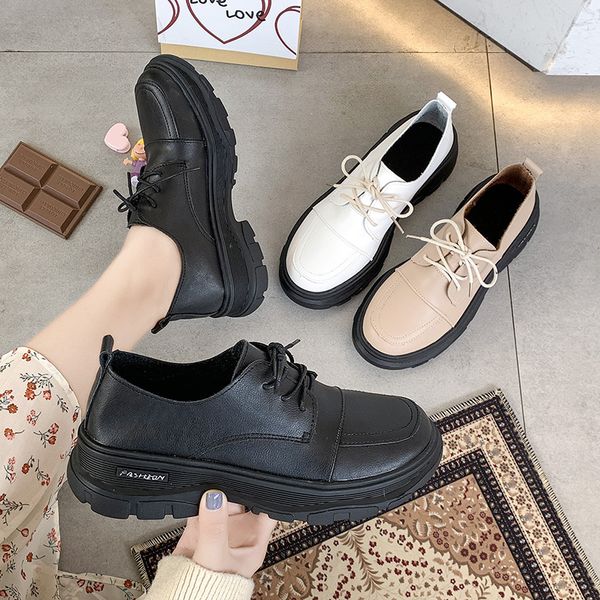 shoes woman 2019 british style designer women casual female sneakers all-match round toe flats oxfords women's new, Black
shoes woman 2019 british style designer women casual female sneakers all-match round toe flats oxfords women's new, Black