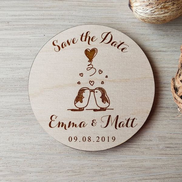 penguin save the date magnet wedding wooden save the date magnet wedding invitation favors engraved names
penguin save the date magnet wedding wooden save the date magnet wedding invitation favors engraved names