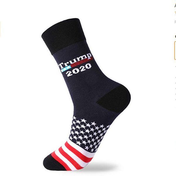 2020 president donald trump socks funny mens novelty socks for men women socks medium tube sock wholesale, Blue;gray