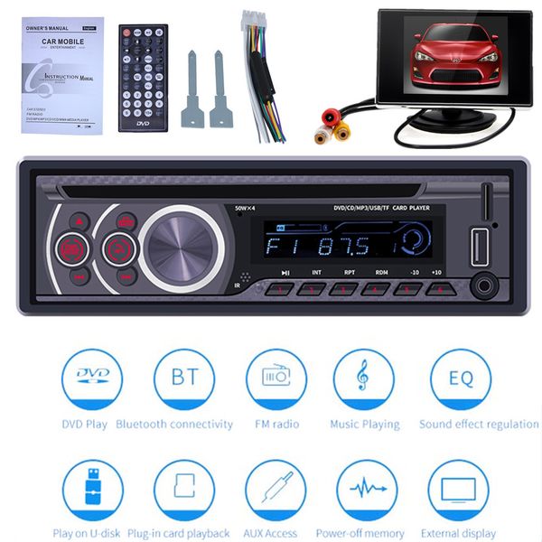 автомобильный cd dvd vcd-плеер + автомобильный дисплей bluetooth 4.0 handsfree fm-радио видеовыход музыкальный dvd-плеер / usb / aux / tf lc
автомобильный cd dvd vcd-плеер + автомобильный дисплей bluetooth 4.0 handsfree fm-радио видеовыход музыкальный dvd-плеер / usb / aux / tf lc
