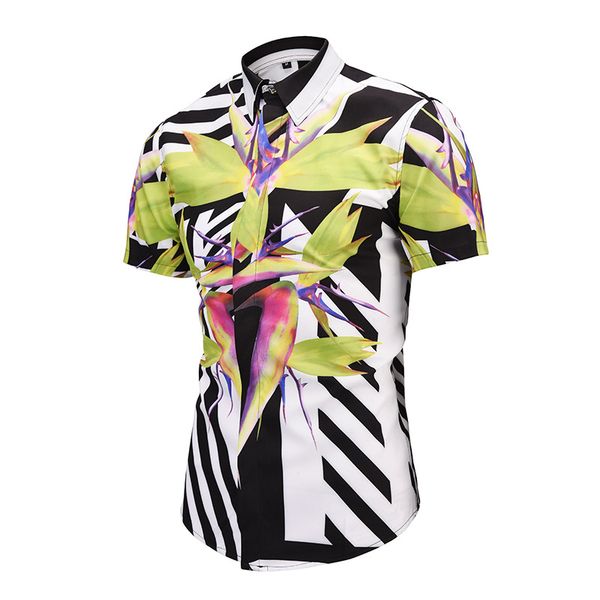 shirts for men ch summer harajuku casual printed hawaiian shirt short sleeve slim fit shirts cotton ng, White;black
shirts for men ch summer harajuku casual printed hawaiian shirt short sleeve slim fit shirts cotton ng, White;black