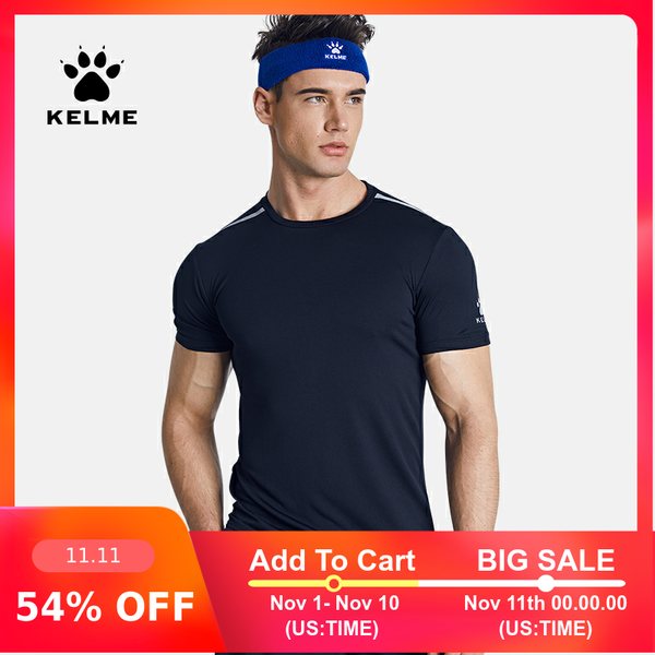 kelme men's casual running sport summer t-shirt quick drying breathable 3991539, Black;blue
kelme men's casual running sport summer t-shirt quick drying breathable 3991539, Black;blue