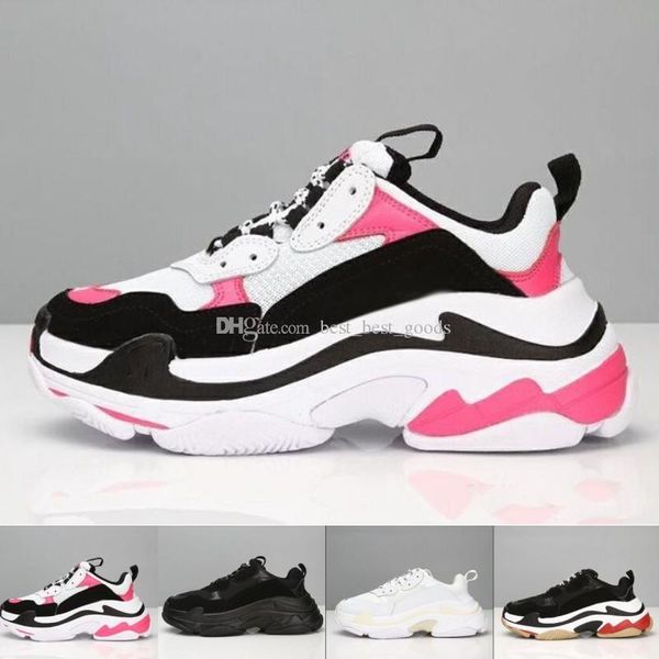 2018 in fa hion pari 17fw triple neaker triple ca ual luxury 19 retro dad hoe for 19 men women black white port
2018 in fa hion pari 17fw triple neaker triple ca ual luxury 19 retro dad hoe for 19 men women black white port