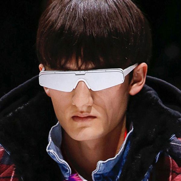 modern designer class sunglasses for men retro smart rimless fashion glasses square stylish eyewear, White;black
modern designer class sunglasses for men retro smart rimless fashion glasses square stylish eyewear, White;black
