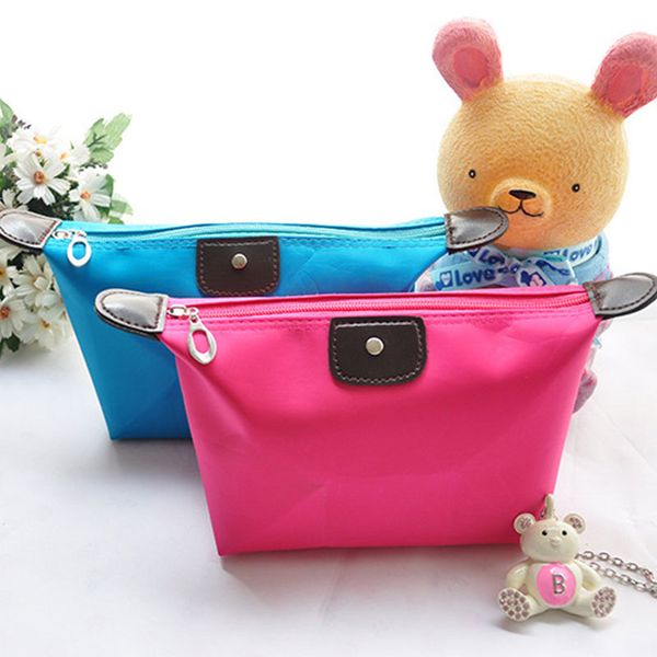 fashion madam dumplings cosmetic bag travel makeup bag fold hand storage lmjz