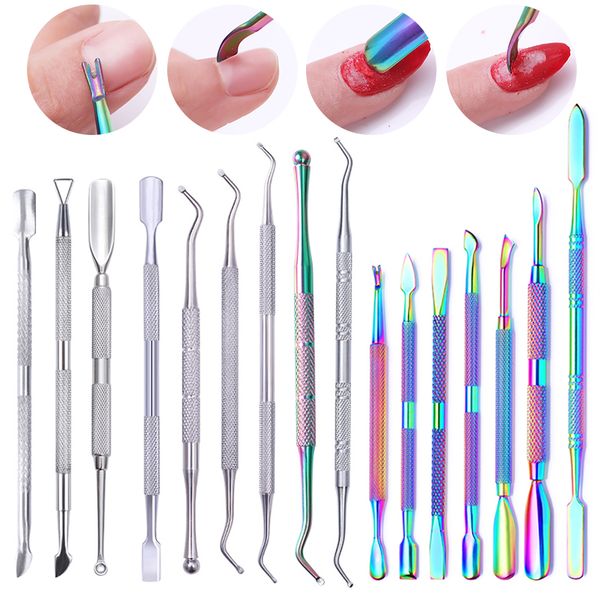 1pc dual-ended nail groove corrector nail cuticle pusher pedicure stainless steel manicure art accessories tool
1pc dual-ended nail groove corrector nail cuticle pusher pedicure stainless steel manicure art accessories tool