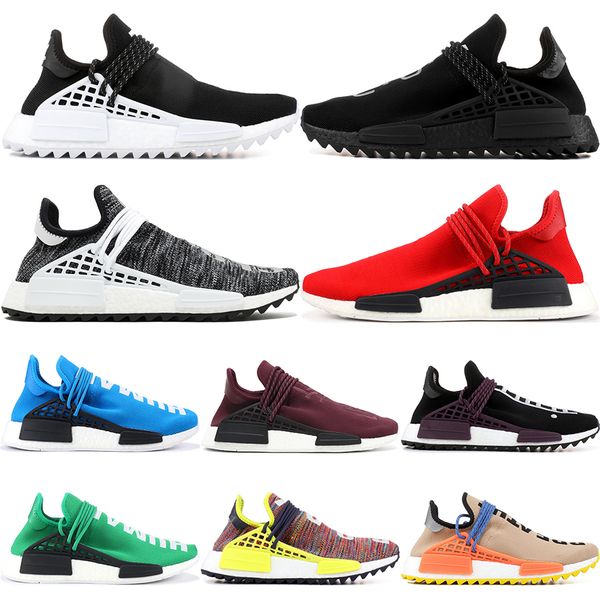 2019 Pharrell Williams NMD Human Race Mens Running Shoes Black White Oreo Yellow Core Black Sport PW Designer Shoes Women Sneakers 36-45
2019 Pharrell Williams NMD Human Race Mens Running Shoes Black White Oreo Yellow Core Black Sport PW Designer Shoes Women Sneakers 36-45