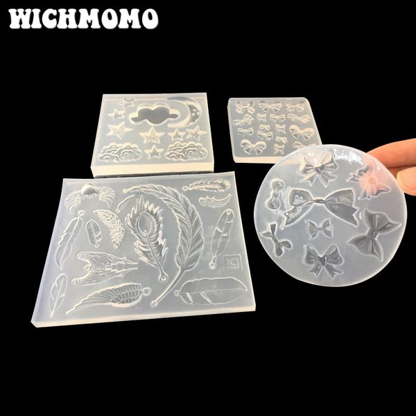 новый 1 шт. звезда луны перья подвески craft diy прозрачный уф смола жидкие силиконовые комбинированные формы для изготовления ожерелья ювел
новый 1 шт. звезда луны перья подвески craft diy прозрачный уф смола жидкие силиконовые комбинированные формы для изготовления ожерелья ювел