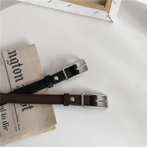 fj2mz 2020 east gatestyle solid color fine rectangle buckle belt female 2020 east gatestyle solid color fine rectangle buckle pin pin belt f, Black;brown
fj2mz 2020 east gatestyle solid color fine rectangle buckle belt female 2020 east gatestyle solid color fine rectangle buckle pin pin belt f, Black;brown