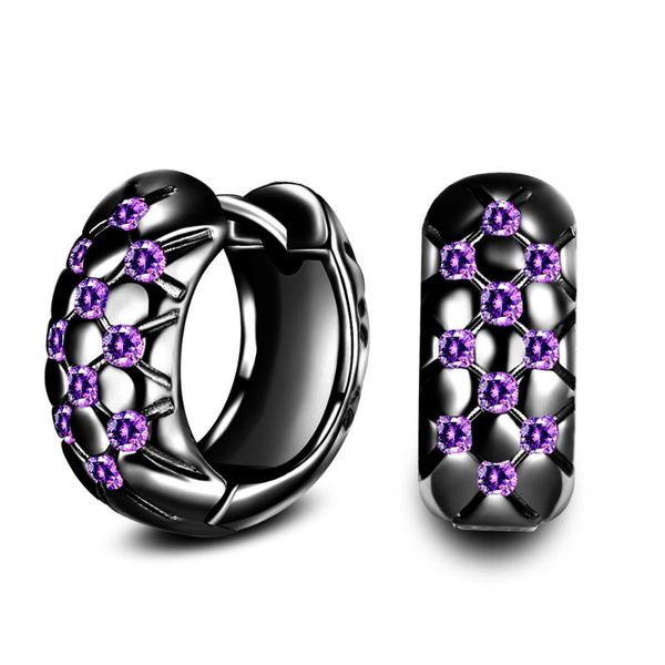 seanlov purple cz crystal wedding hoop earrings for women black gold &silver color filled jewelry party engagement hoop earring, Golden
seanlov purple cz crystal wedding hoop earrings for women black gold &silver color filled jewelry party engagement hoop earring, Golden