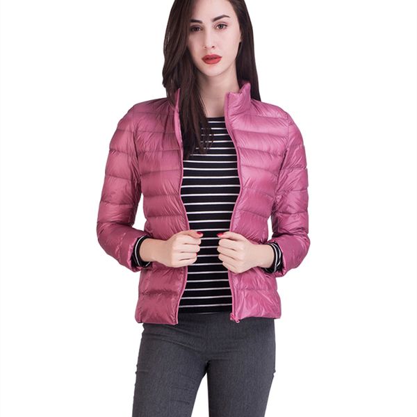 women's down & parkas johnature 2021 spring fall stand women 90% duck feather jackets coat 16 color warm fashion jacket, Black
women's down & parkas johnature 2021 spring fall stand women 90% duck feather jackets coat 16 color warm fashion jacket, Black