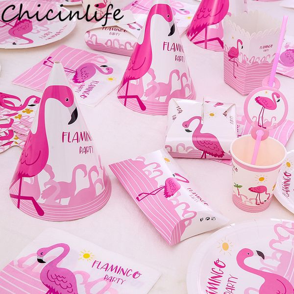 chicinlife flamingos theme party disposable tableware paper cup plates napkin baby shower birthday hawaii summer party supplies
chicinlife flamingos theme party disposable tableware paper cup plates napkin baby shower birthday hawaii summer party supplies