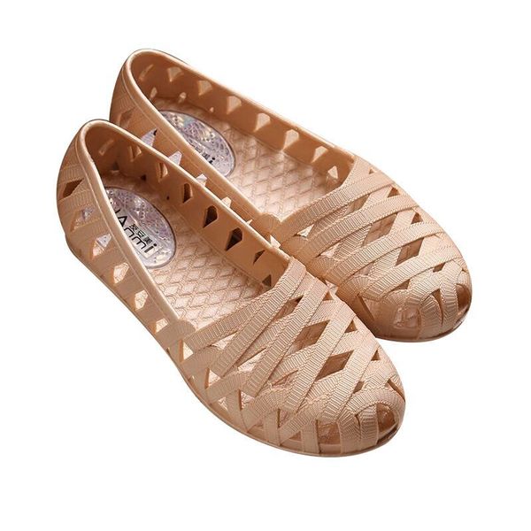 summer leisure fashion pvc flat bottom breathable strand empty baotou hole sandals women's shoes mother shoes zapatos de mujer, Black
summer leisure fashion pvc flat bottom breathable strand empty baotou hole sandals women's shoes mother shoes zapatos de mujer, Black