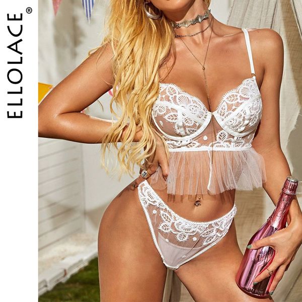 ellolace lace lingerie ruffle women underwear set white floral embroidery bra party set transparent lingeries underwire bra, Red;black
ellolace lace lingerie ruffle women underwear set white floral embroidery bra party set transparent lingeries underwire bra, Red;black