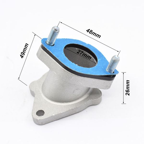 yemoto motorcycle carburetor intake manifold pipe joint for qianjiang qj125 qj 125 125cc spare parts quality products
yemoto motorcycle carburetor intake manifold pipe joint for qianjiang qj125 qj 125 125cc spare parts quality products