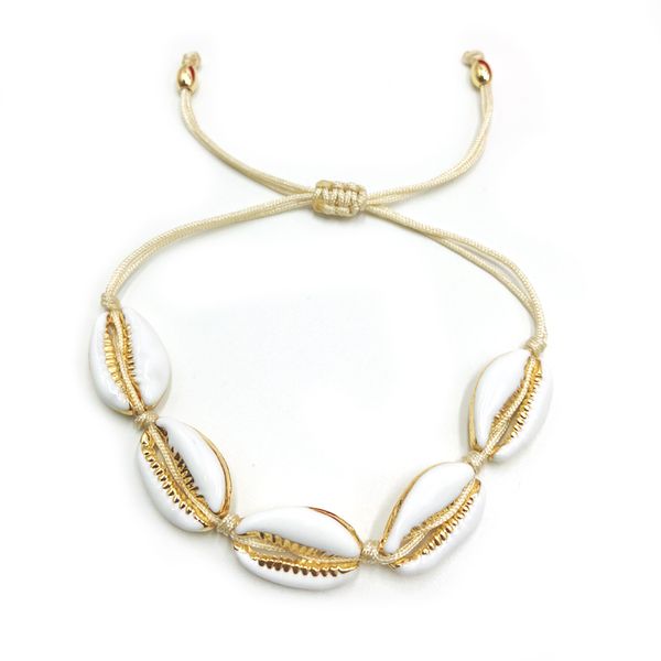 2019 fashion cowrie shell jewelry bracelets for women delicate gold color case easy finding handmade bracelet for women, Black
2019 fashion cowrie shell jewelry bracelets for women delicate gold color case easy finding handmade bracelet for women, Black