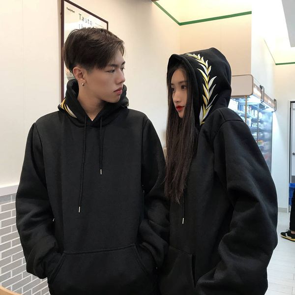 2020 black couple hoodies women sweatershirts loose autumn winter pullovers embroidery outwears street women shirts
2020 black couple hoodies women sweatershirts loose autumn winter pullovers embroidery outwears street women shirts