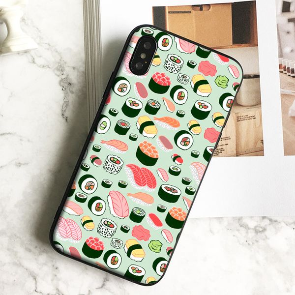 fundas luxury japanese sushi art phone case for iphone 11 pro xs max xr 8 7 6s plus 5 se case soft black tpu silicone cover
fundas luxury japanese sushi art phone case for iphone 11 pro xs max xr 8 7 6s plus 5 se case soft black tpu silicone cover