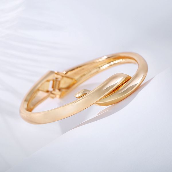 wholesale- bangle gold simple knot jewelry fashion accessories bracelet men wristband cuff bracelets for women bangles, Black
wholesale- bangle gold simple knot jewelry fashion accessories bracelet men wristband cuff bracelets for women bangles, Black