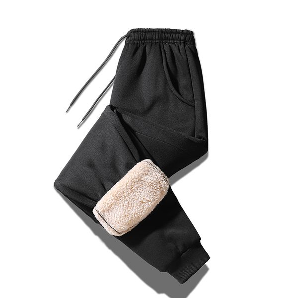 men jogger pants plus velvet to keep warm 2019 new arrival winter thick male ankle-length pants korean style n31, Black
men jogger pants plus velvet to keep warm 2019 new arrival winter thick male ankle-length pants korean style n31, Black