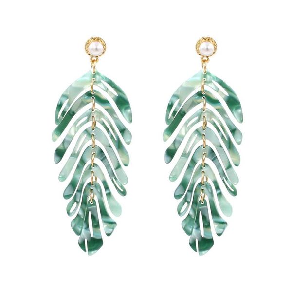 dangle & chandelier trendy bohemian women resin leaf shaped ear stud earrings party jewelry accessory valentine's day gift, Silver
dangle & chandelier trendy bohemian women resin leaf shaped ear stud earrings party jewelry accessory valentine's day gift, Silver