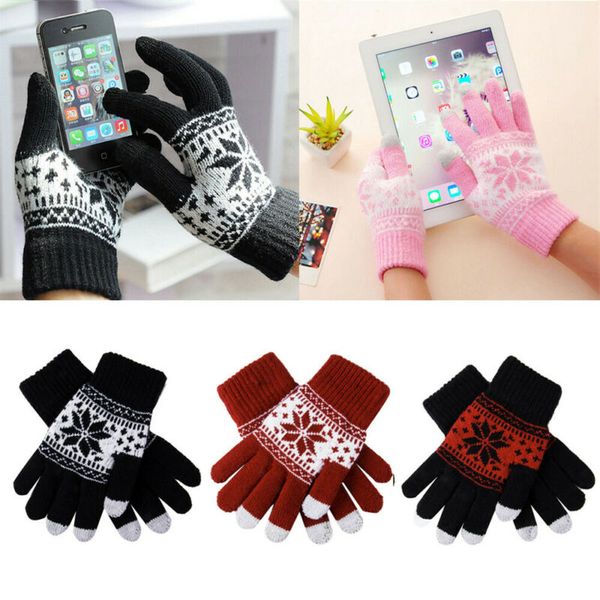 adults winter knit gloves touch screen gloves full finger mittens snowflake print cotton gloves women men xmas gift, Blue;gray
adults winter knit gloves touch screen gloves full finger mittens snowflake print cotton gloves women men xmas gift, Blue;gray
