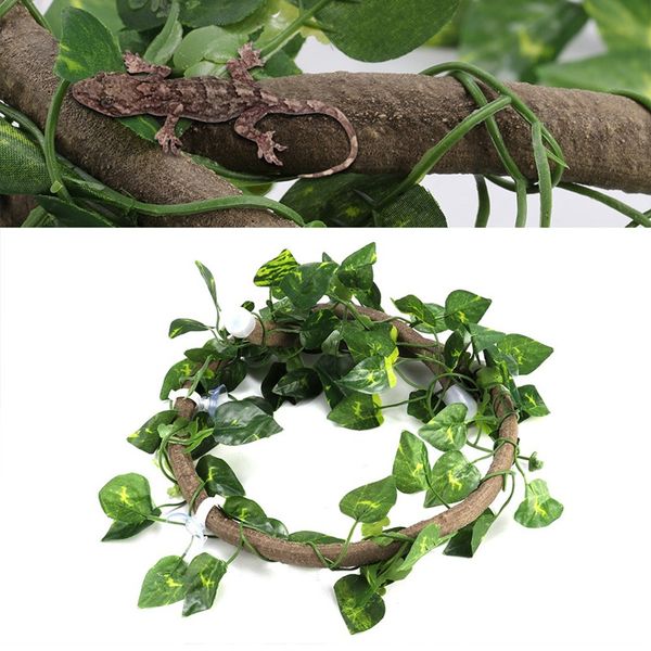 reptile vines habitat decor artificial reptile climbing branch with suction cups flexible jungle rattan reptile terrarium
reptile vines habitat decor artificial reptile climbing branch with suction cups flexible jungle rattan reptile terrarium
