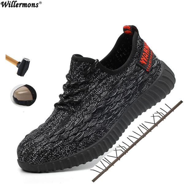 2019 plus size men's breatable steel toe cap protective work shoes short boots men puncture proof safety indestructible shoes, Black
2019 plus size men's breatable steel toe cap protective work shoes short boots men puncture proof safety indestructible shoes, Black