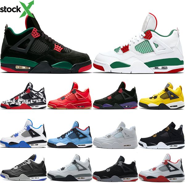 2019 bred 4 4s men basketball shoes og nrg raptors pure royalty black white cement lighting tattoo singles day sports sneakers size 41-47
2019 bred 4 4s men basketball shoes og nrg raptors pure royalty black white cement lighting tattoo singles day sports sneakers size 41-47