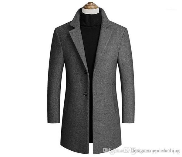 winter wool lapel neck long sleeve mens outerwear fashion long regular male coats designer mens blends, Black
winter wool lapel neck long sleeve mens outerwear fashion long regular male coats designer mens blends, Black