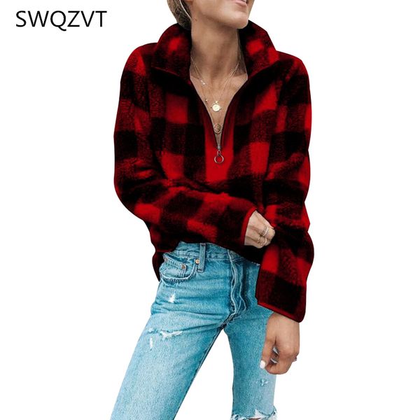 plaid women sweatshirts fashion zipper hoodies women sweatshirt casual ladies pullover autumn winter clothes streetwear, Black
plaid women sweatshirts fashion zipper hoodies women sweatshirt casual ladies pullover autumn winter clothes streetwear, Black