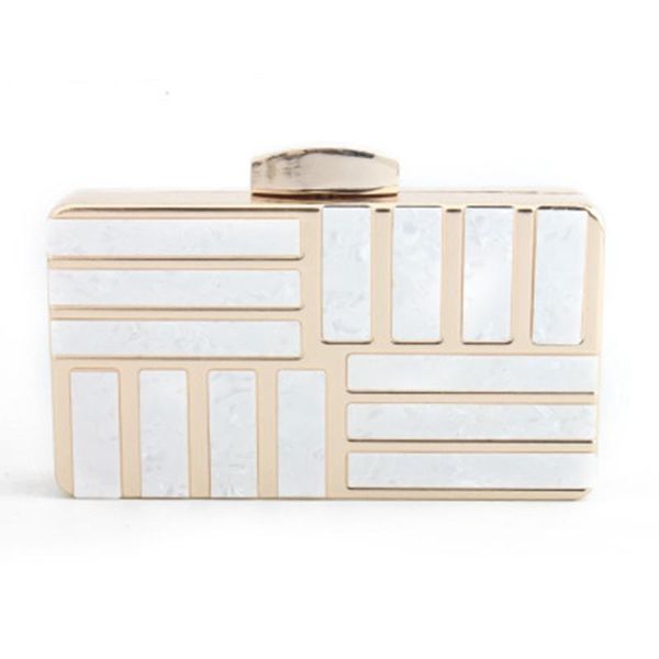 sweet lady fashion new trends acrylic geometry personality dinner clutch bag joker one shoulder messenger bag
sweet lady fashion new trends acrylic geometry personality dinner clutch bag joker one shoulder messenger bag