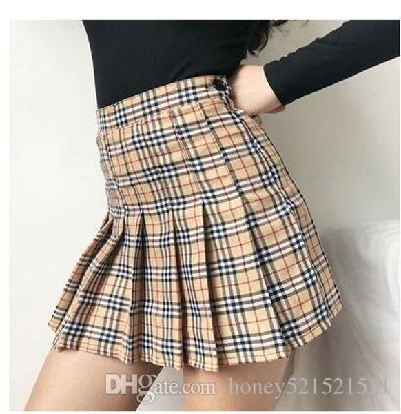european new fashion women's cute high waist a-line plaid grid pleated short mini skirt with safety shorts inside plus size xs s m l xl
european new fashion women's cute high waist a-line plaid grid pleated short mini skirt with safety shorts inside plus size xs s m l xl