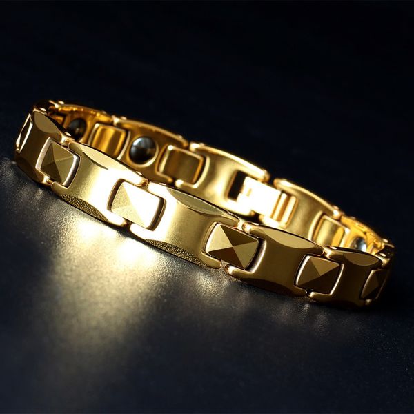 bracelet homme luxury golden tungsten steel men jewelry jewellery trendy friendship magnet mens bracelets armband heren, Golden;silver
bracelet homme luxury golden tungsten steel men jewelry jewellery trendy friendship magnet mens bracelets armband heren, Golden;silver