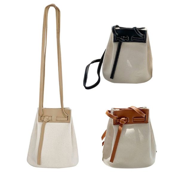 practical contrast color women bag fashion wild stitching shoulder diagonal bucket bags
practical contrast color women bag fashion wild stitching shoulder diagonal bucket bags