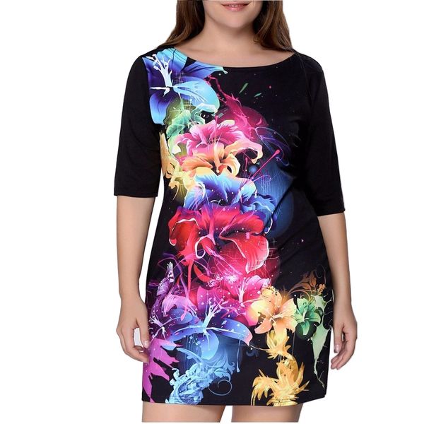 summer dress woman clothing women 2019 big size women dress print 5xl casual black party dress vestido designer clothes, Black;gray
summer dress woman clothing women 2019 big size women dress print 5xl casual black party dress vestido designer clothes, Black;gray