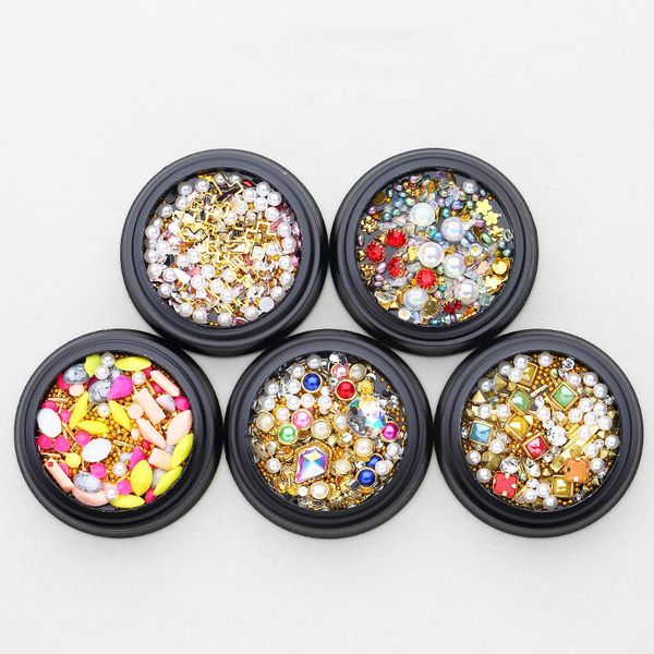 1 box mixed diamonds rhinestones for nails glitter 3d colorful crystal stones diy nail art decorations manicure decals, Silver;gold
1 box mixed diamonds rhinestones for nails glitter 3d colorful crystal stones diy nail art decorations manicure decals, Silver;gold
