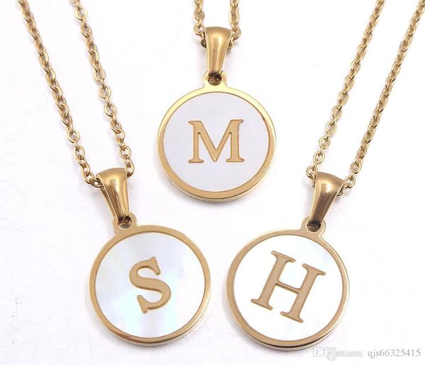 2020 gold color 26 letter necklaces alphabet shell pendant necklace fashion chain necklace for women men jewelry, Silver
2020 gold color 26 letter necklaces alphabet shell pendant necklace fashion chain necklace for women men jewelry, Silver