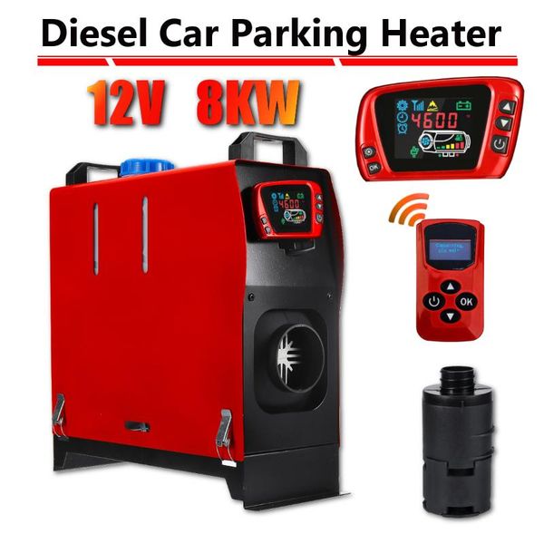 all in one 1-8kw adjustable 12v air diesel heating car heater for trucks motorhomes boat bus + lcd key switch + remote control
all in one 1-8kw adjustable 12v air diesel heating car heater for trucks motorhomes boat bus + lcd key switch + remote control