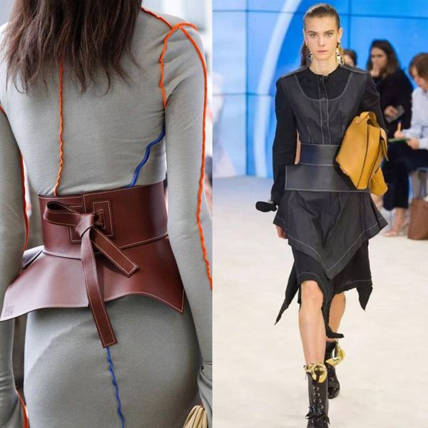 2020spring summer pu leather thin waistband women's simple super wide waistband, Black;brown
2020spring summer pu leather thin waistband women's simple super wide waistband, Black;brown
