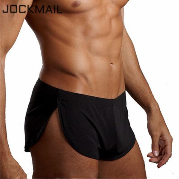 jockmail men's boxer shorts pajamas side split gay underwear shorts panties underpants trunk cueca homme fashion sleepwear, Black;white
jockmail men's boxer shorts pajamas side split gay underwear shorts panties underpants trunk cueca homme fashion sleepwear, Black;white