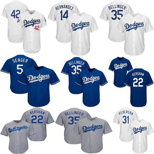 5 Corey Seager 35 Cody Bellinger Men's Los Angeles Baseball Jersey Dodgers 10 Justin Turner 22 Clayton Kershaw 14 Hernandez Gonzalez
5 Corey Seager 35 Cody Bellinger Men's Los Angeles Baseball Jersey Dodgers 10 Justin Turner 22 Clayton Kershaw 14 Hernandez Gonzalez