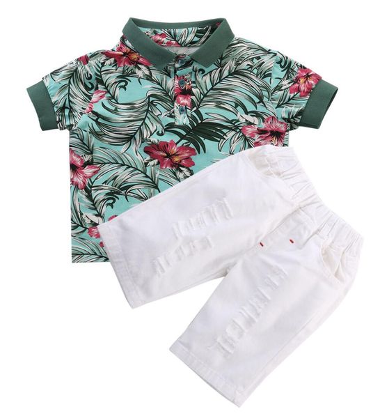 summer clothing set kids baby boy clothes flower shirt +shorts pants 2pcs outfits set 1-6y, White
summer clothing set kids baby boy clothes flower shirt +shorts pants 2pcs outfits set 1-6y, White