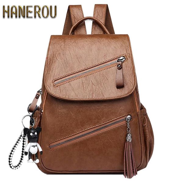 vintage tassels backpack school bag for teenager girl travel bolsas new women big capacity retro pu leather rucksack
vintage tassels backpack school bag for teenager girl travel bolsas new women big capacity retro pu leather rucksack