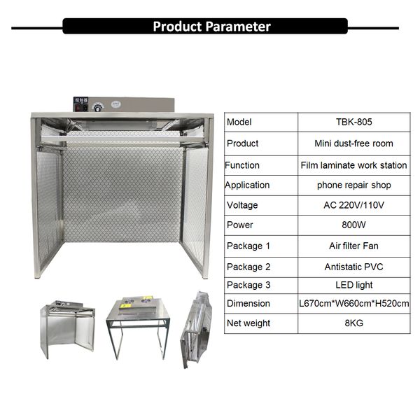 mini dust room desk clean room for lcd refurbish work mobile phone repair machine equipment
mini dust room desk clean room for lcd refurbish work mobile phone repair machine equipment